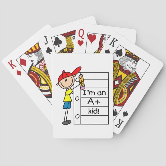 Een Plus Kind Pokerkaarten (Achterkant)