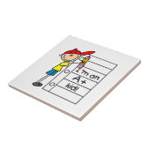 Een Plus Kind Tegeltje (Zijkant)
