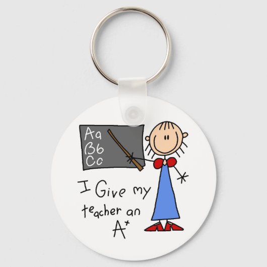 Een Plus Leraar Sleutelhanger (Voorkant)