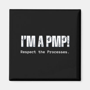 Een PMP Respecteer de Processen Cadeau voor Projec Magneet