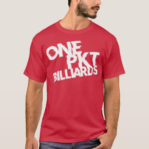 ÉÉN POCKET BILLIARDS WHITE T-SHIRT