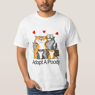 Een pody aannemen t-shirt