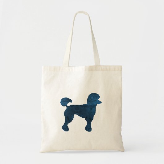 Een poedel tote bag (Voorkant)