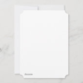 Een poedel van het 10 week oude speelgoed feestdagenkaart (Achterkant)