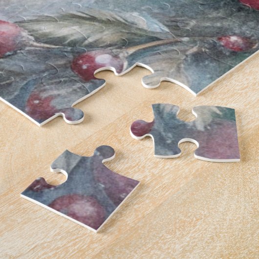 Een Polar Beer Cub in de winter Legpuzzel (Zijkant)