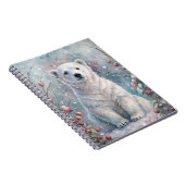 Een Polar Beer Cub in de winter Notitieboek (Rechterzijde)