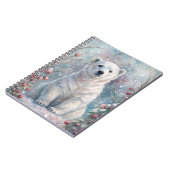 Een Polar Beer Cub in de winter Notitieboek (Linkerzijde)