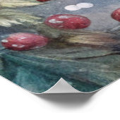 Een Polar Beer Cub in de winter Poster (Hoek)