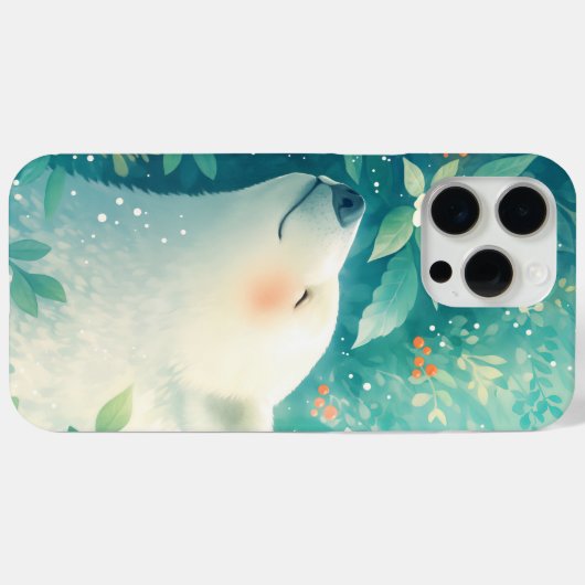 Een Polar Beer magische retraite Case-Mate iPhone Case (Achterkant (horizontaal))