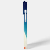 Een Polar Beer seizoensgebonden charme Case-Mate iPhone Case (Achterkant / Links)