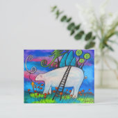 Een Polar Beer Welcome Briefkaart (Staand voorkant)