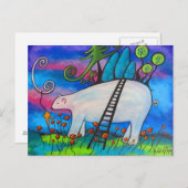 Een Polar Beer Welcome Briefkaart (Voorkant / Achterkant)