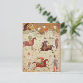 Een Polo-spel Briefkaart (Staand voorkant)