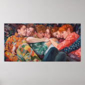 Een poly pajama pupil poster (Voorkant)