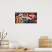 Een poly pajama pupil poster (Keuken)