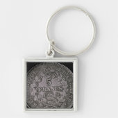 Een pond van twintig sols sleutelhanger (Voorkant)