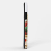 Een poogachtige pupil in de kerstmand Case-Mate iPhone case (Achterkant/rechts)