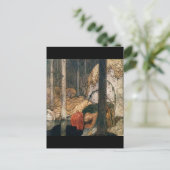 Een pool bekijken briefkaart (Staand voorkant)