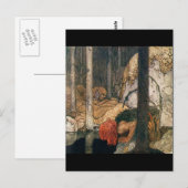 Een pool bekijken briefkaart (Voorkant / Achterkant)