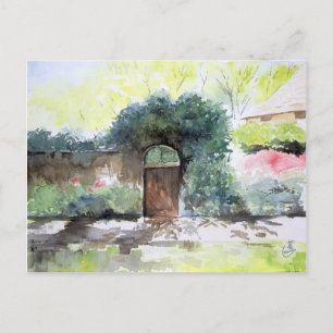 Een poort - Englis House Estate, Ann Arbor MI Briefkaart