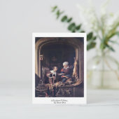 Een pop. Door Gerrit Dou Briefkaart (Staand voorkant)