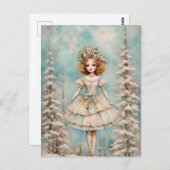 Een pop in het bos briefkaart (Voorkant / Achterkant)