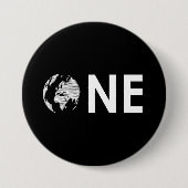 Eén pop ronde button 7,6 cm (Voorkant)