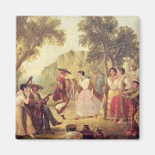 Een populaire dans magneet (Voorkant)