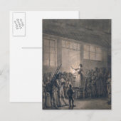 Een populaire zanger briefkaart (Voorkant / Achterkant)