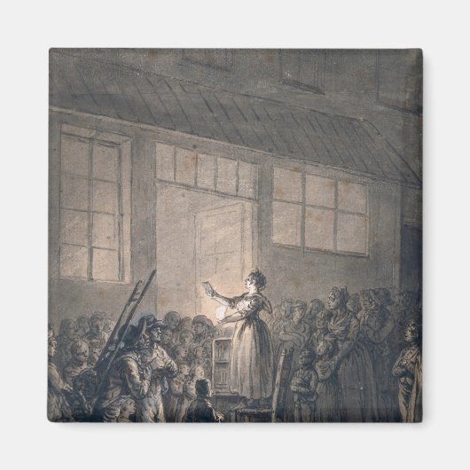 Een populaire zanger magneet (Voorkant)