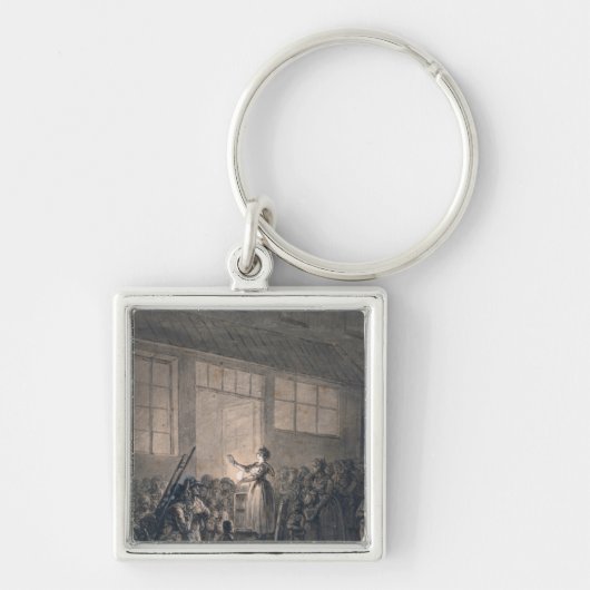 Een populaire zanger sleutelhanger (Voorkant)