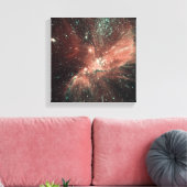 Een populatie van baby sterren in de Melkweg Canvas Afdruk (Insitu (Woonkamer))