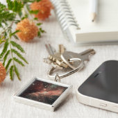 Een populatie van baby sterren in de Melkweg Sleutelhanger (Zijkant)