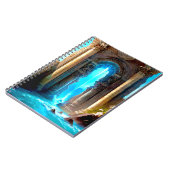 Een portaal door TimeSpace in Atlantis Notitieboek (Linkerzijde)