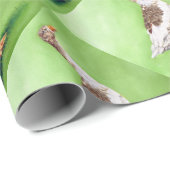 Een portret van een gans cadeaupapier (Rol Hoek)