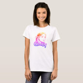 Een portret van genade en optimisme t-shirt (Voorkant volledig)