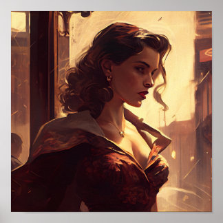 Een portret van het verleden poster