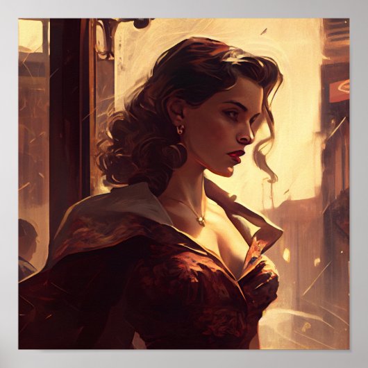 Een portret van het verleden poster (Voorkant)