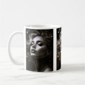 Een portret van kosmische schoonheid. koffiemok (Links)