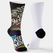 Een positief bericht sokken (Gebogen)