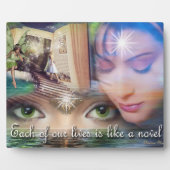 Een positief verhogend herinneringscitaat fotoplaat (Voorkant)