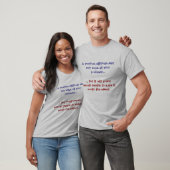 Een positieve houding t-shirt (Unisex)