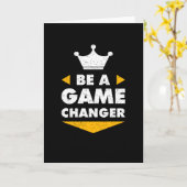 Een positieve inspiratie voor gameverandering zijn kaart (Gele Bloem)