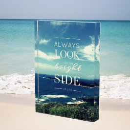 Een positieve kijk op het leven © Seascape Fotoblokken