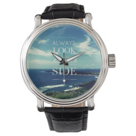 Een positieve kijk op het leven © Seascape Horloge
