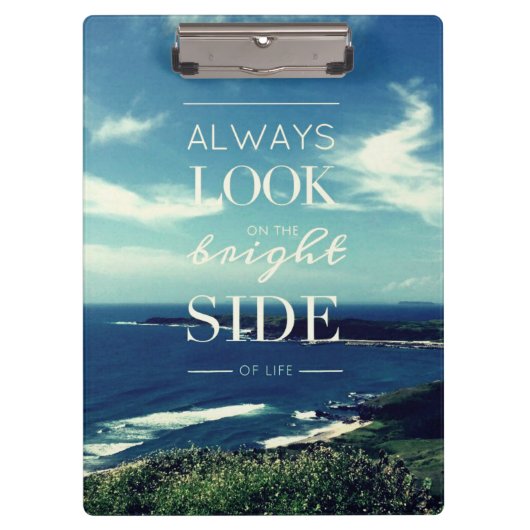 Een positieve kijk op het leven ©Seascape Personal Klembord (Voorkant)
