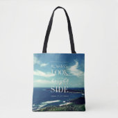 Een positieve kijk op het leven © Seascape Tote Bag (Voorkant)