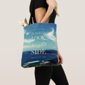 Een positieve kijk op het leven © Seascape Tote Bag (Dichtbij)