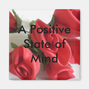 Een positieve stand van zaken magneet