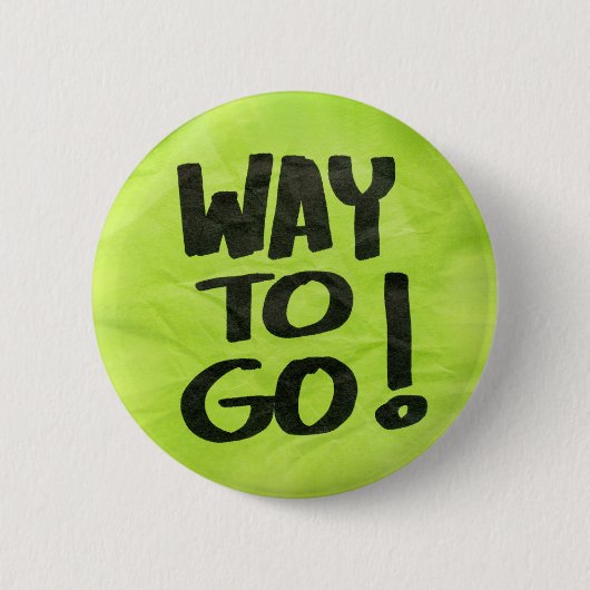 Een positieve waardering voor studenten ronde button 5,7 cm (Voorkant)